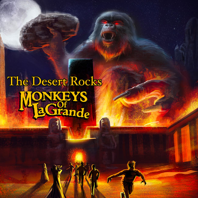 Monkeys of LaGrande - The Desert Rocks